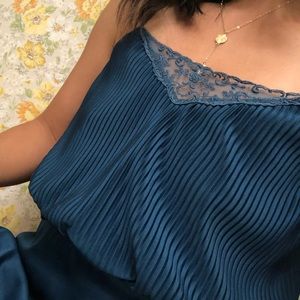 Vintage 70’s navy blue dress